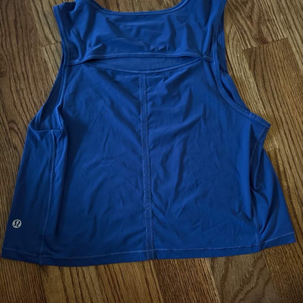 lululemon athletica Vibrant Blue Tank Top